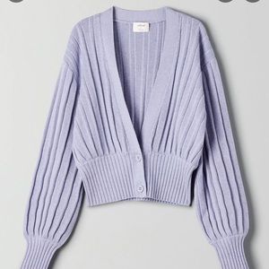 Aritzia plunge cardigan